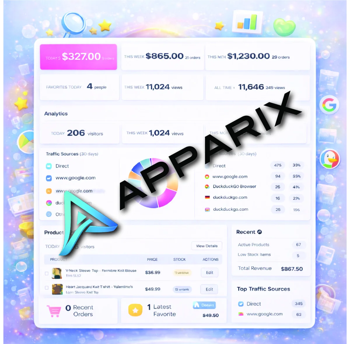 Apparix E-Commerce Platform - Featured Product | Apparix